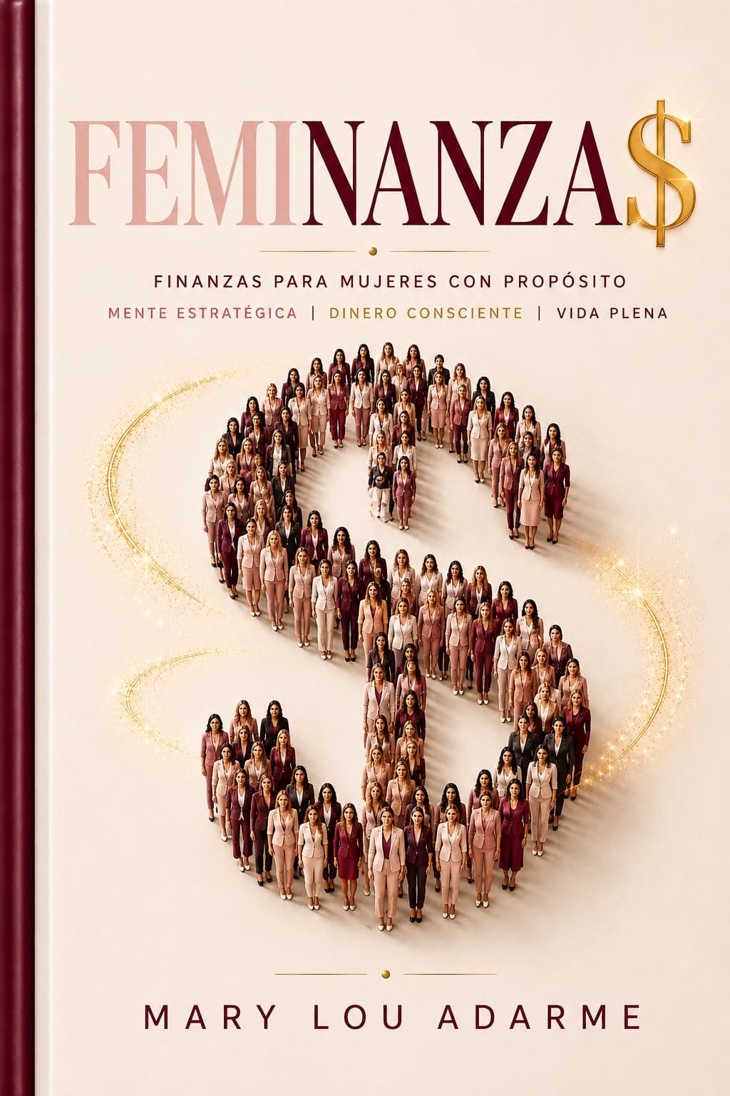 Portada del libro Feminanza$ de Mary Lou Adarme
